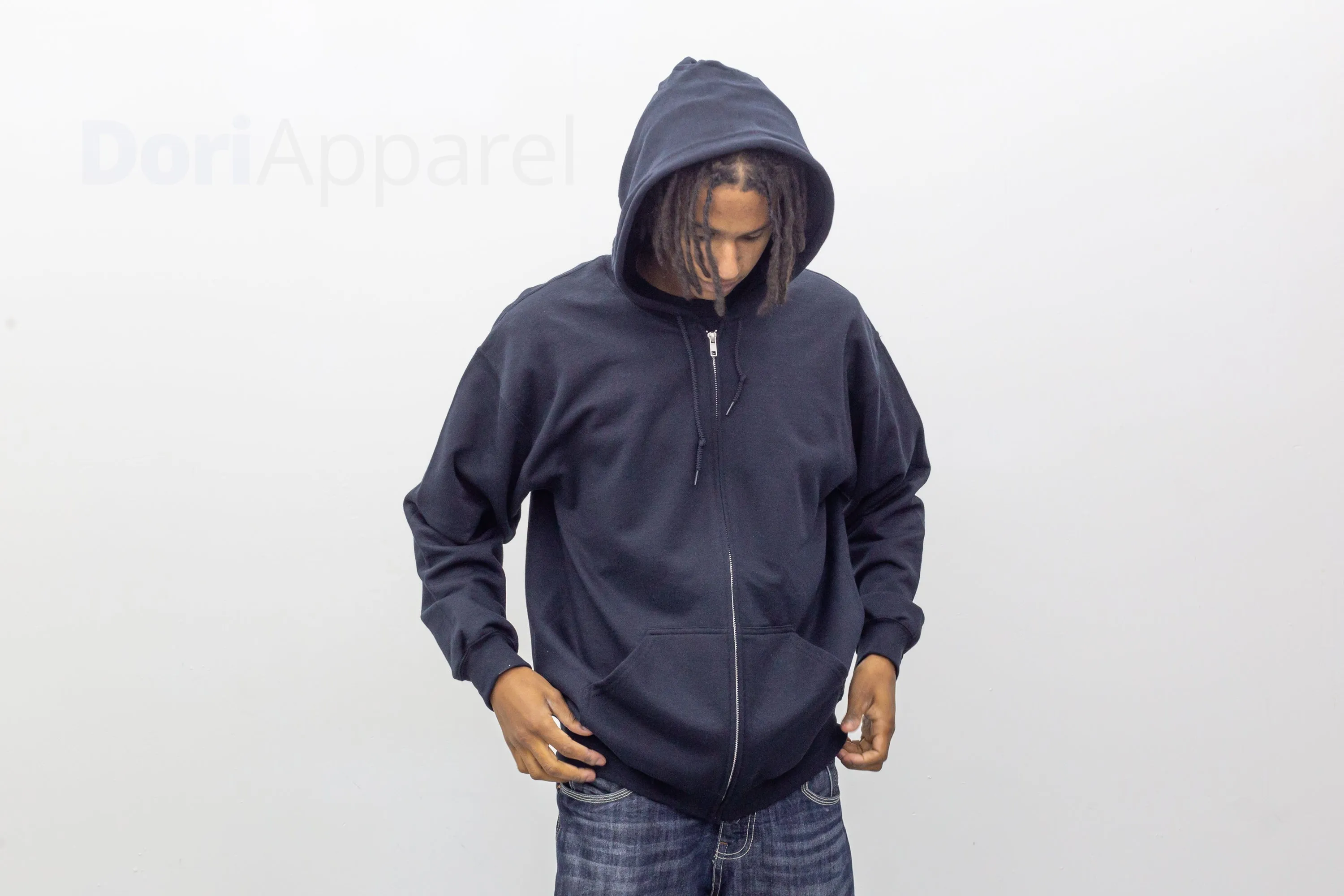 18600 Gildan Men's Zip Hoodie