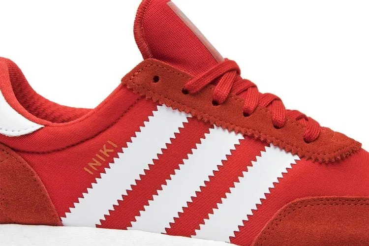 Adidas Iniki Runner 'Red' sneakers, red