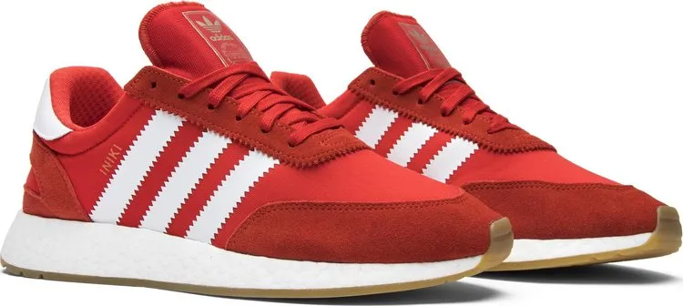 Adidas Iniki Runner 'Red' sneakers, red