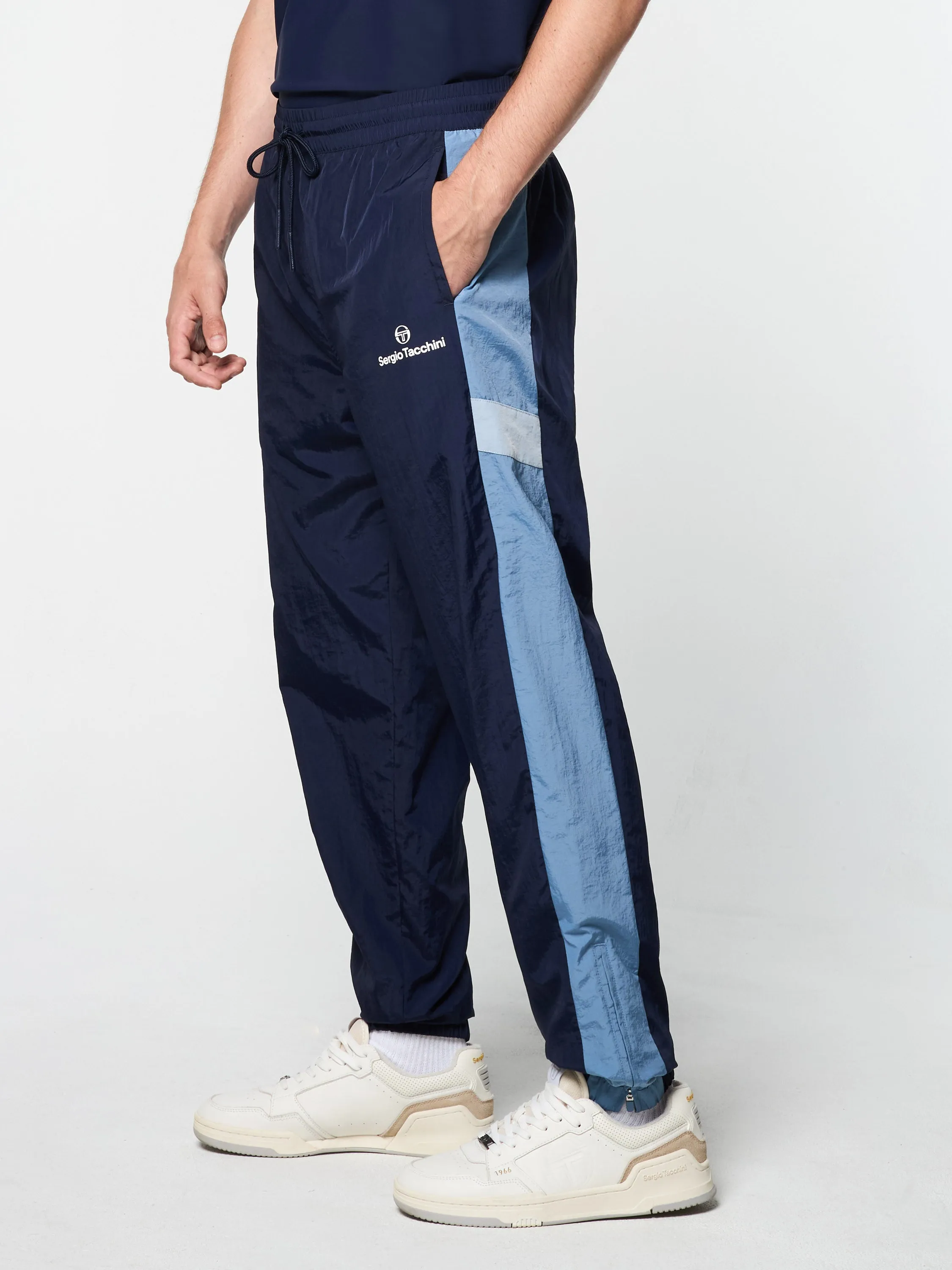 Angolo Track Pant- Maritime Blue