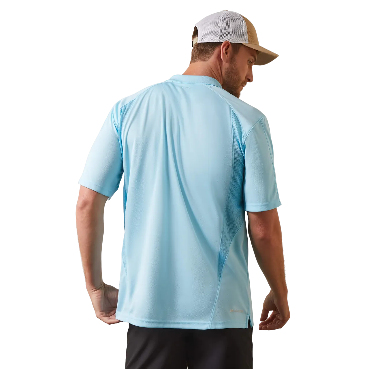 Ariat Men's Cenote Aqua Ac Polo