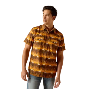 Ariat Men's Heath Retro Fit Mink Shirt