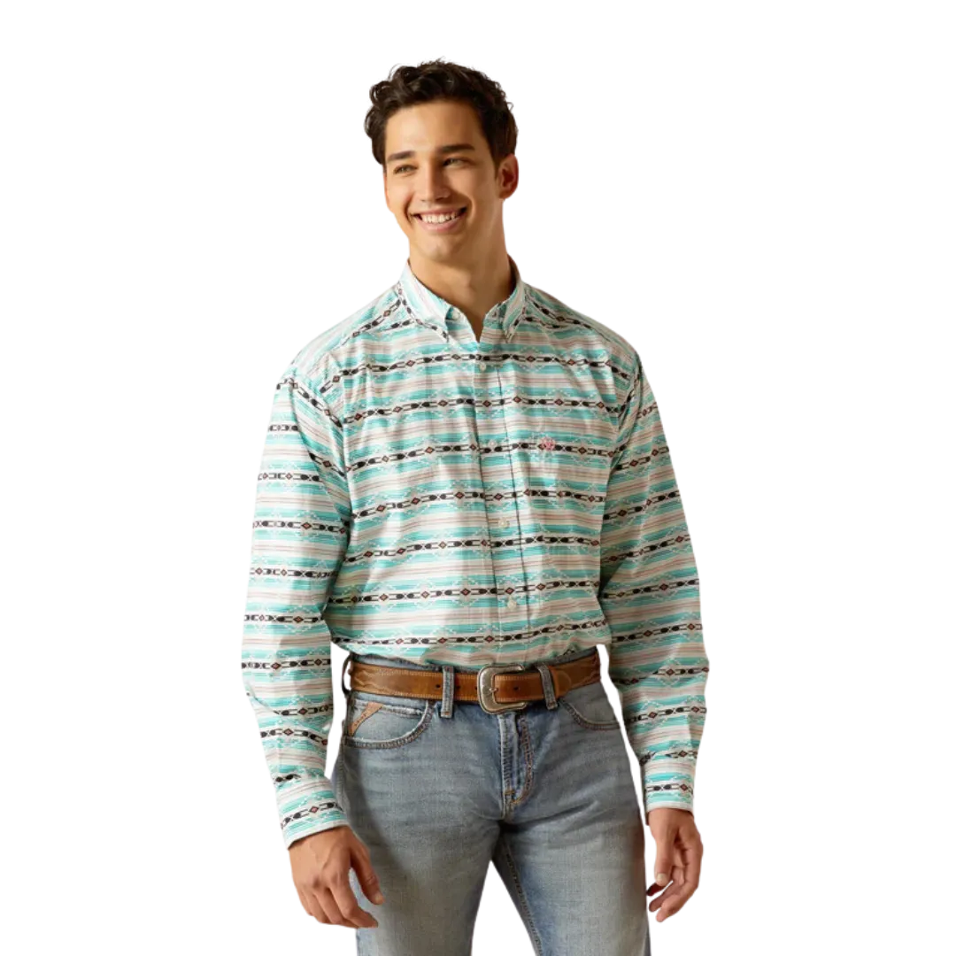 Ariat Men's Jefferson Green Shirt