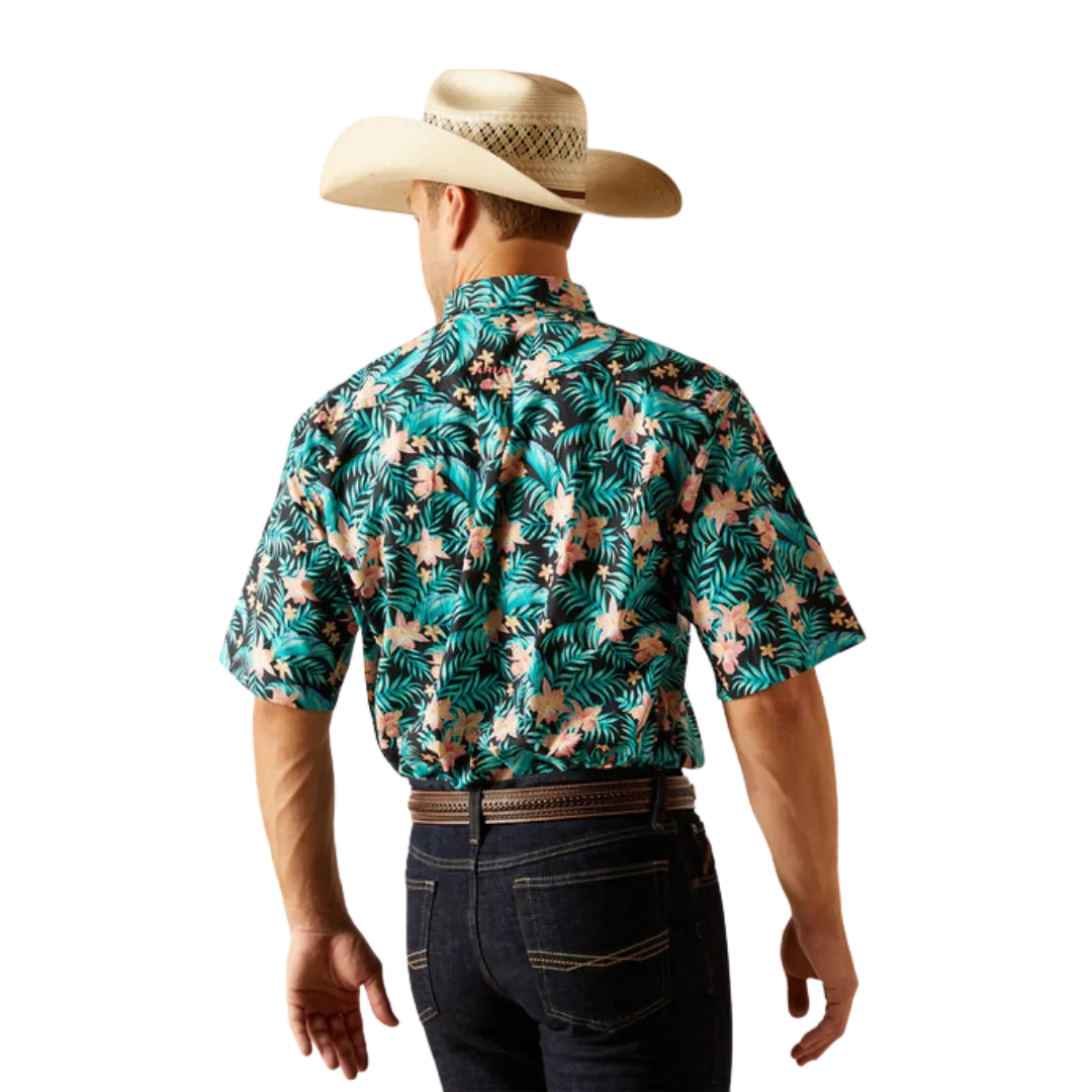 Ariat Men's Jillian Tropical Print Black Shirt