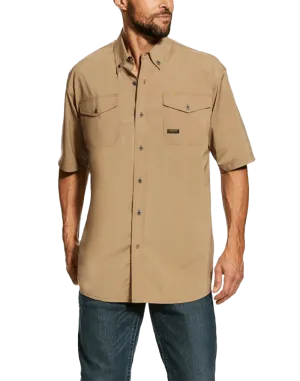 Ariat Men's Rebar Made Tough VentTEK Short Sleeve Work Shirt