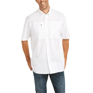 Ariat Men's White VentTek Classic Fit Shirt