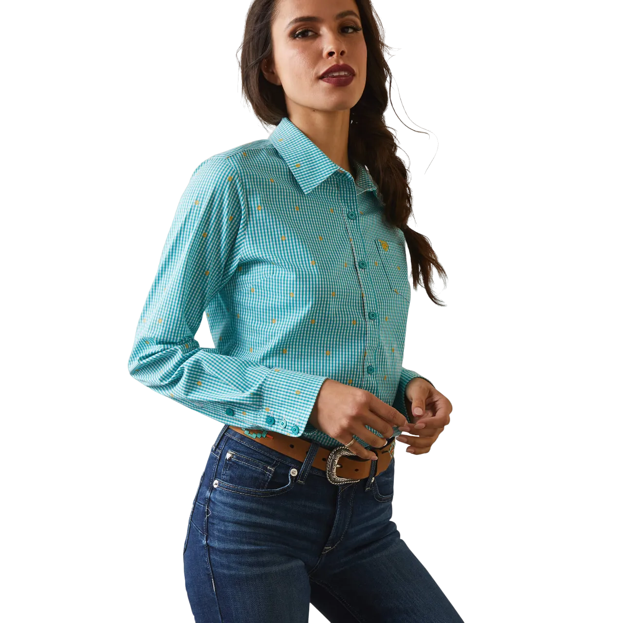 Ariat Women's Susanna Check Kirby Stretch Shirt