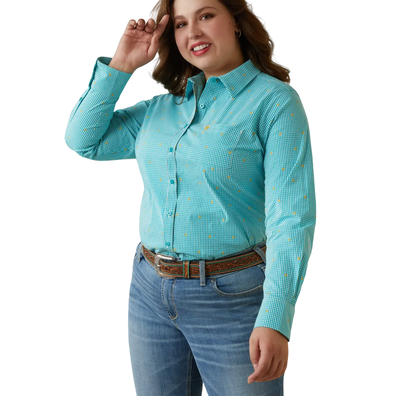 Ariat Women's Susanna Check Kirby Stretch Shirt