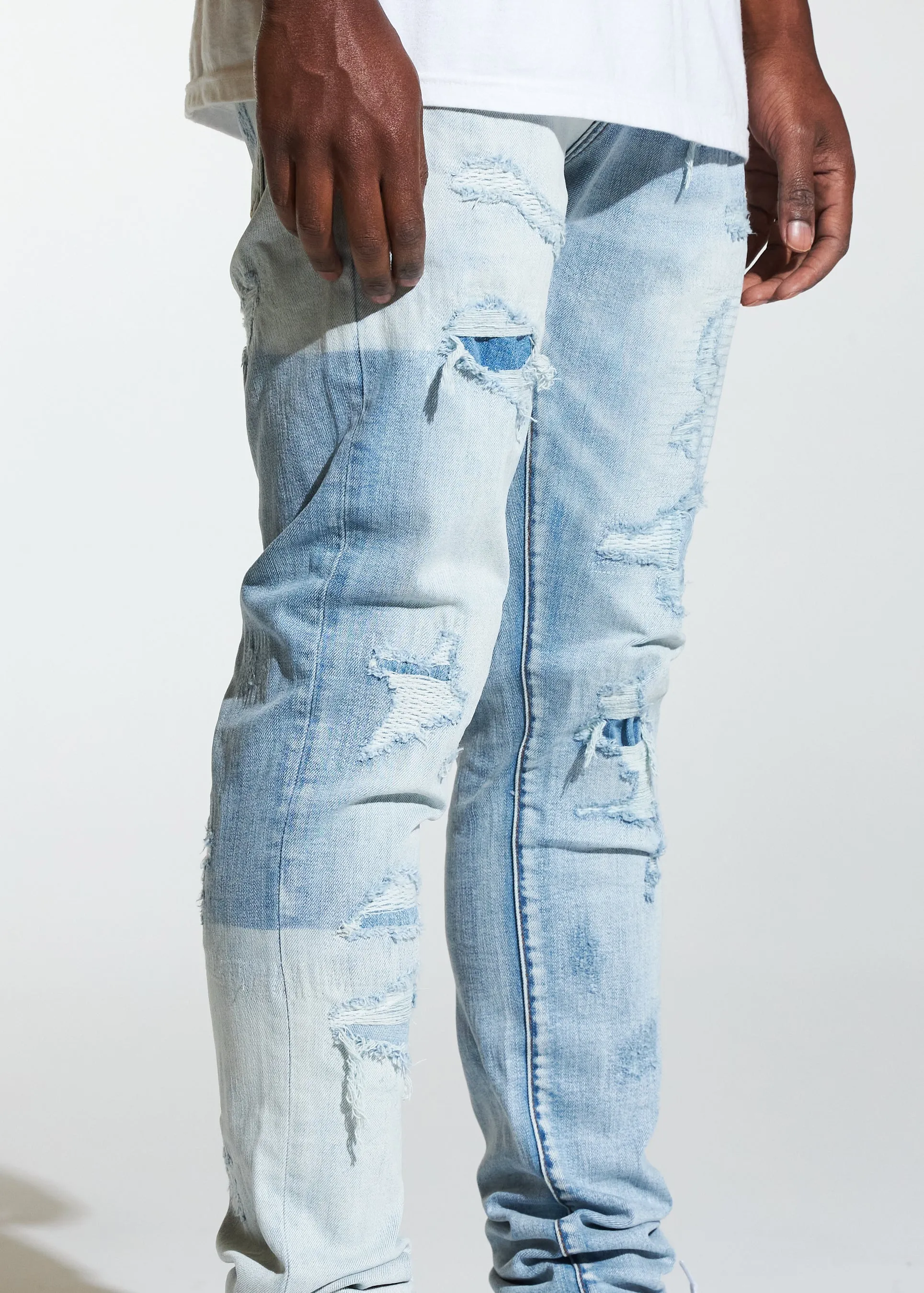 Atlantic Denim (Light Distressed)