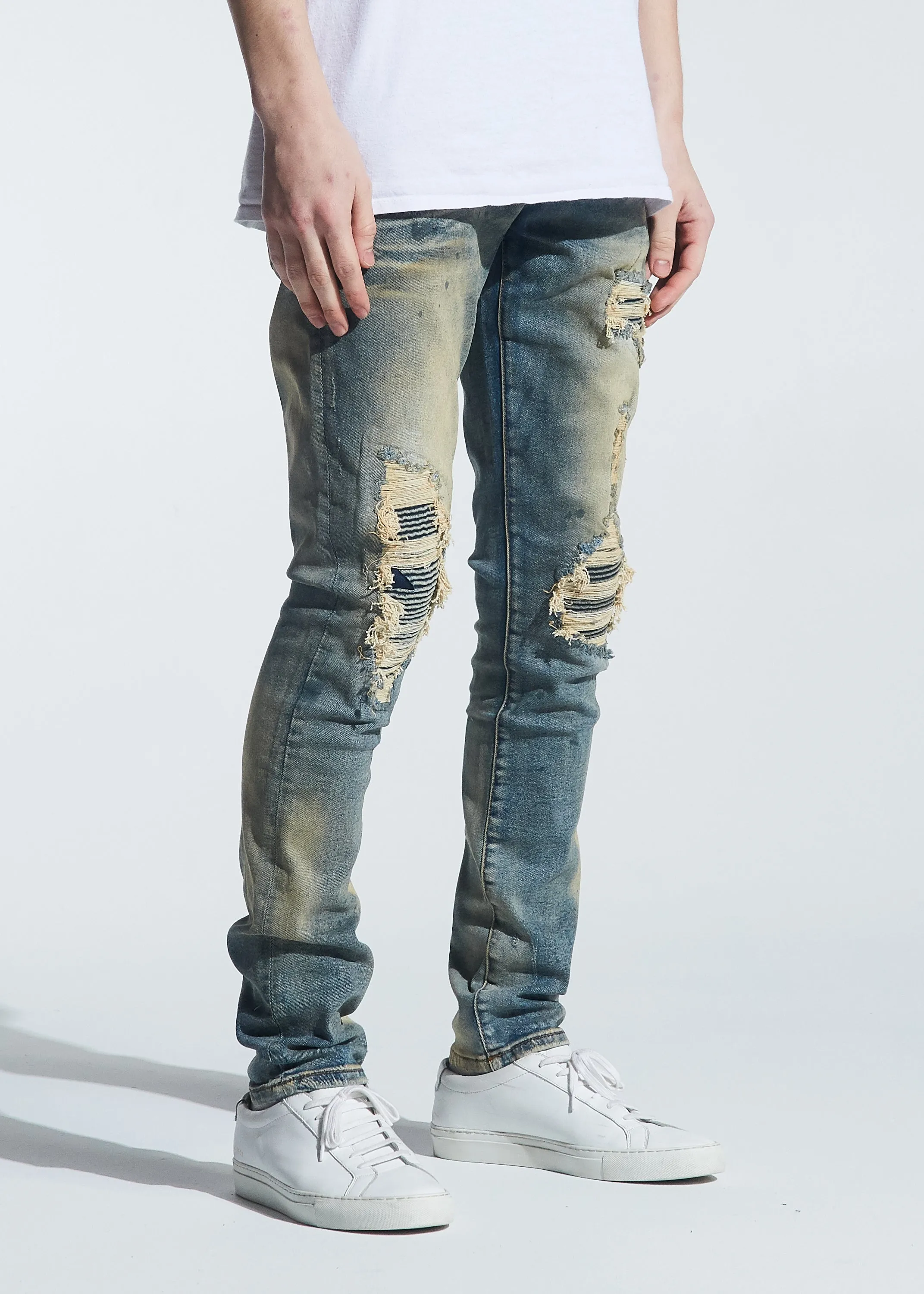 Barrett Rip & Repair Denim (Vintage Dirty Wash)