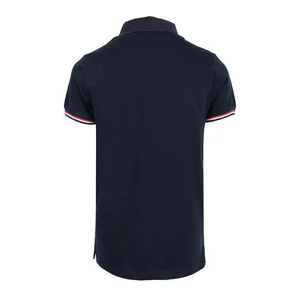 BOYS SHORT SLEEVE POLO T-SHIRT - NAVY BLUE