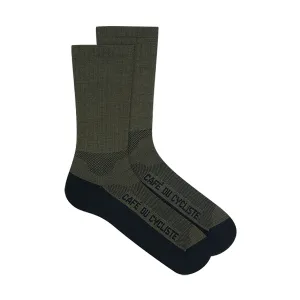 CAFE DU CYCLISTE Primaloft Socks - Khaki