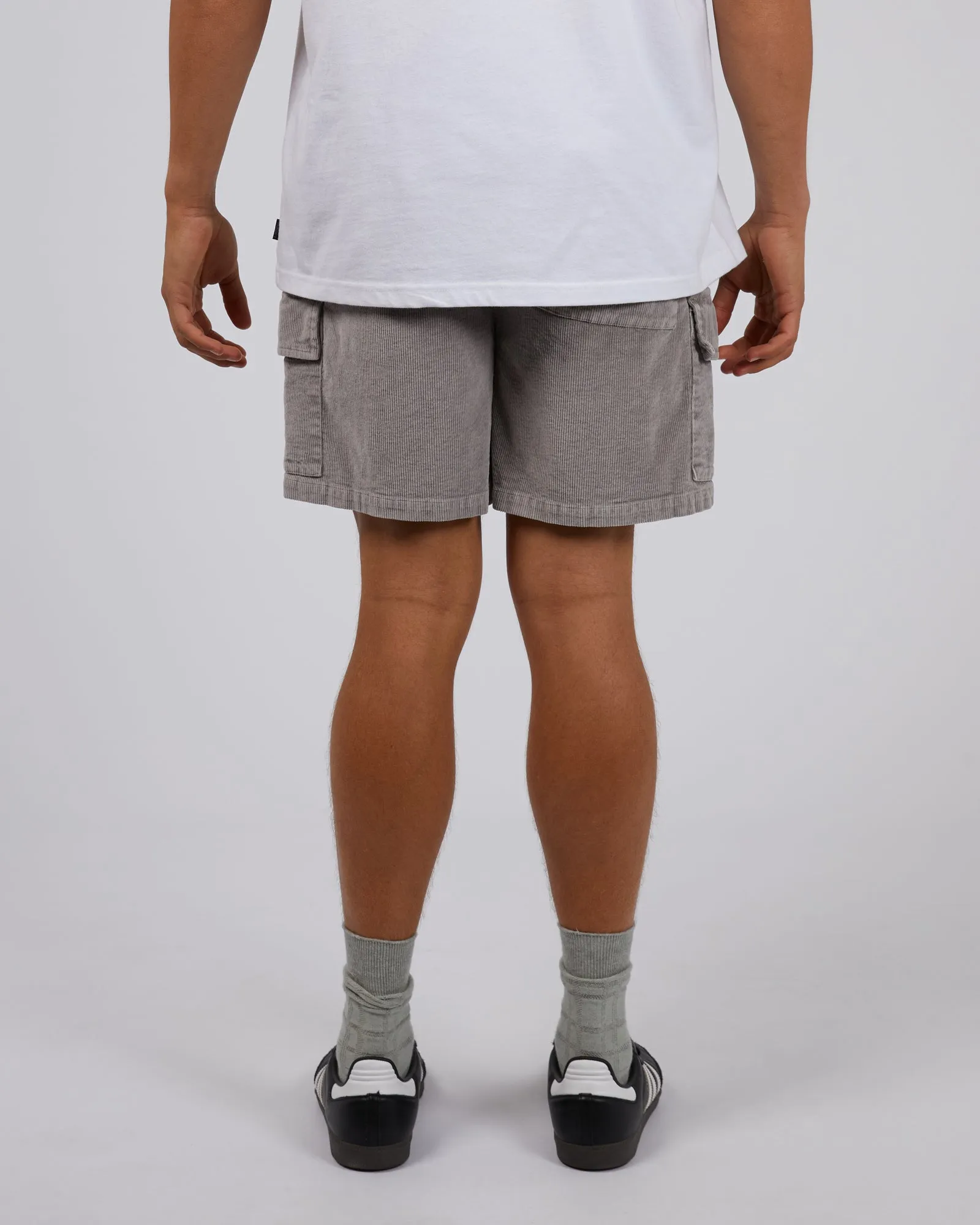 Cargo Cord Short Grey