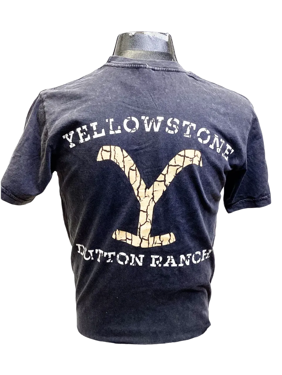 Changes Yellowstone Men's Grey Dutton Ranch T-Shirt