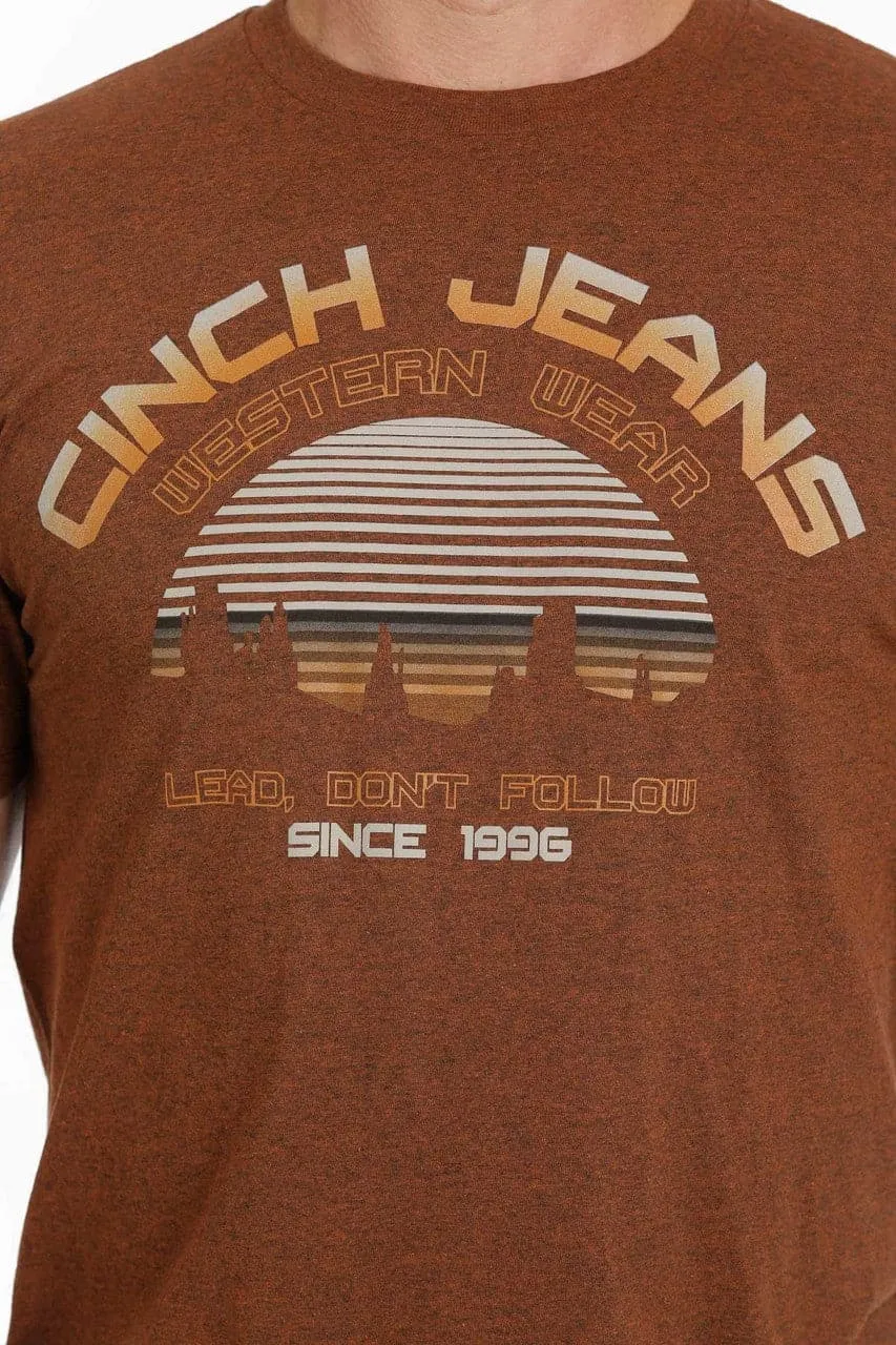 Cinch Men's Copper Sunset Western Wear T-Shirt