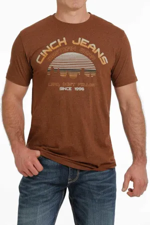 Cinch Men's Copper Sunset Western Wear T-Shirt