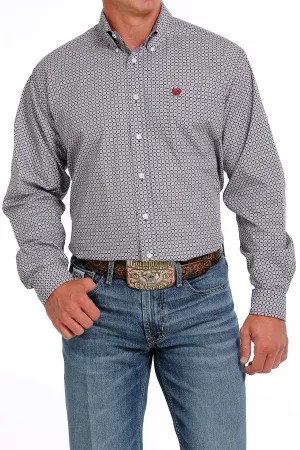 Cinch Mens´s Plaid Grey Western Shirt