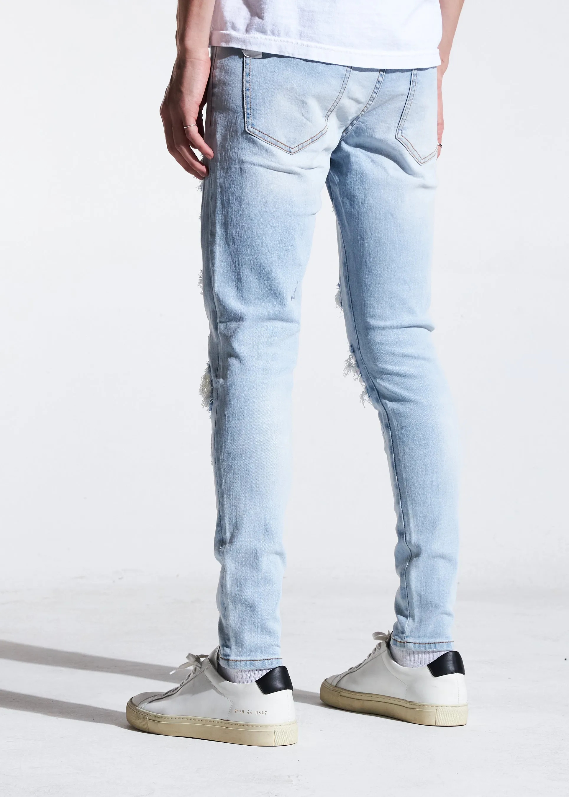 Coral Rip & Repair Denim