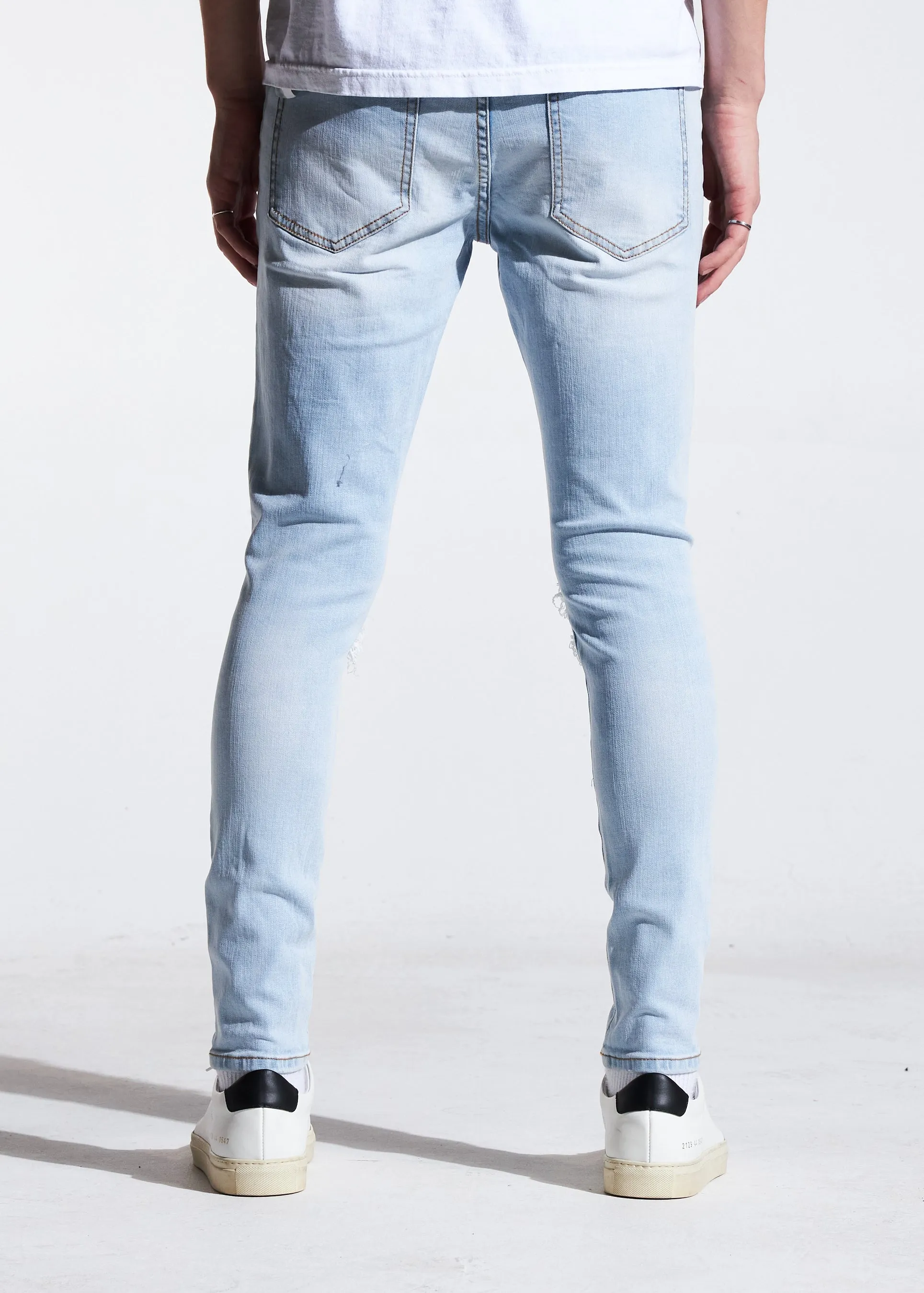 Coral Rip & Repair Denim