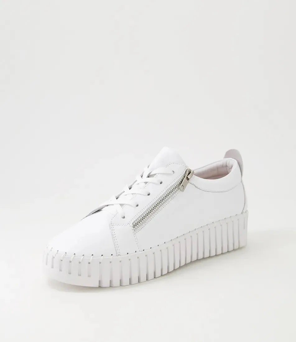 Django & Juliette - Bump White Sole Sneaker