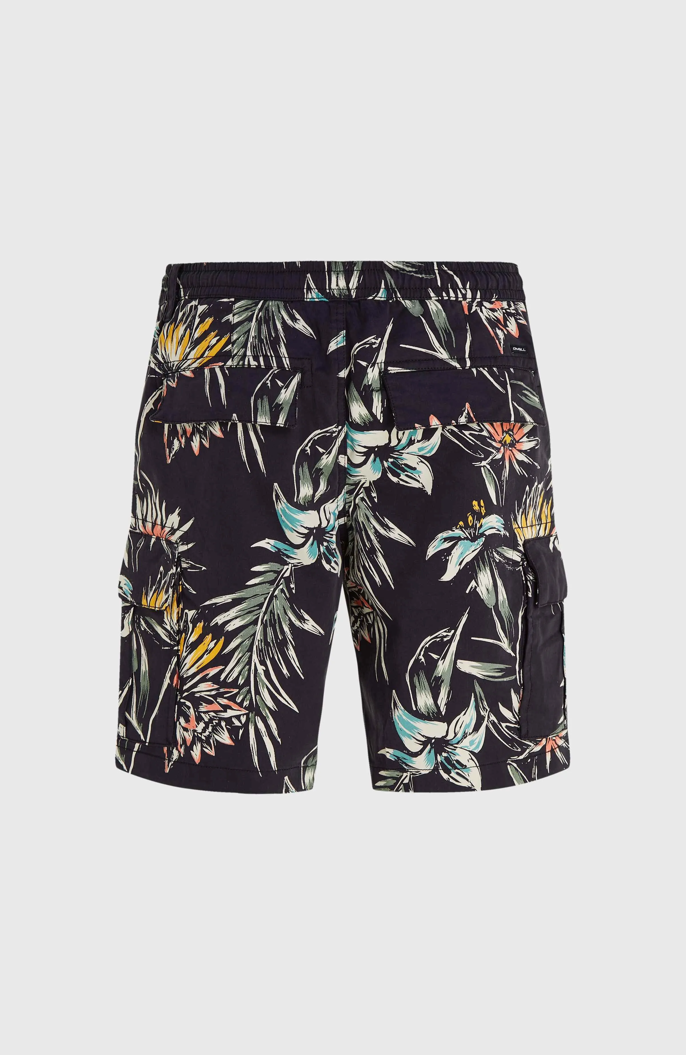 Essentials Cargo Shorts | Black Tropicana