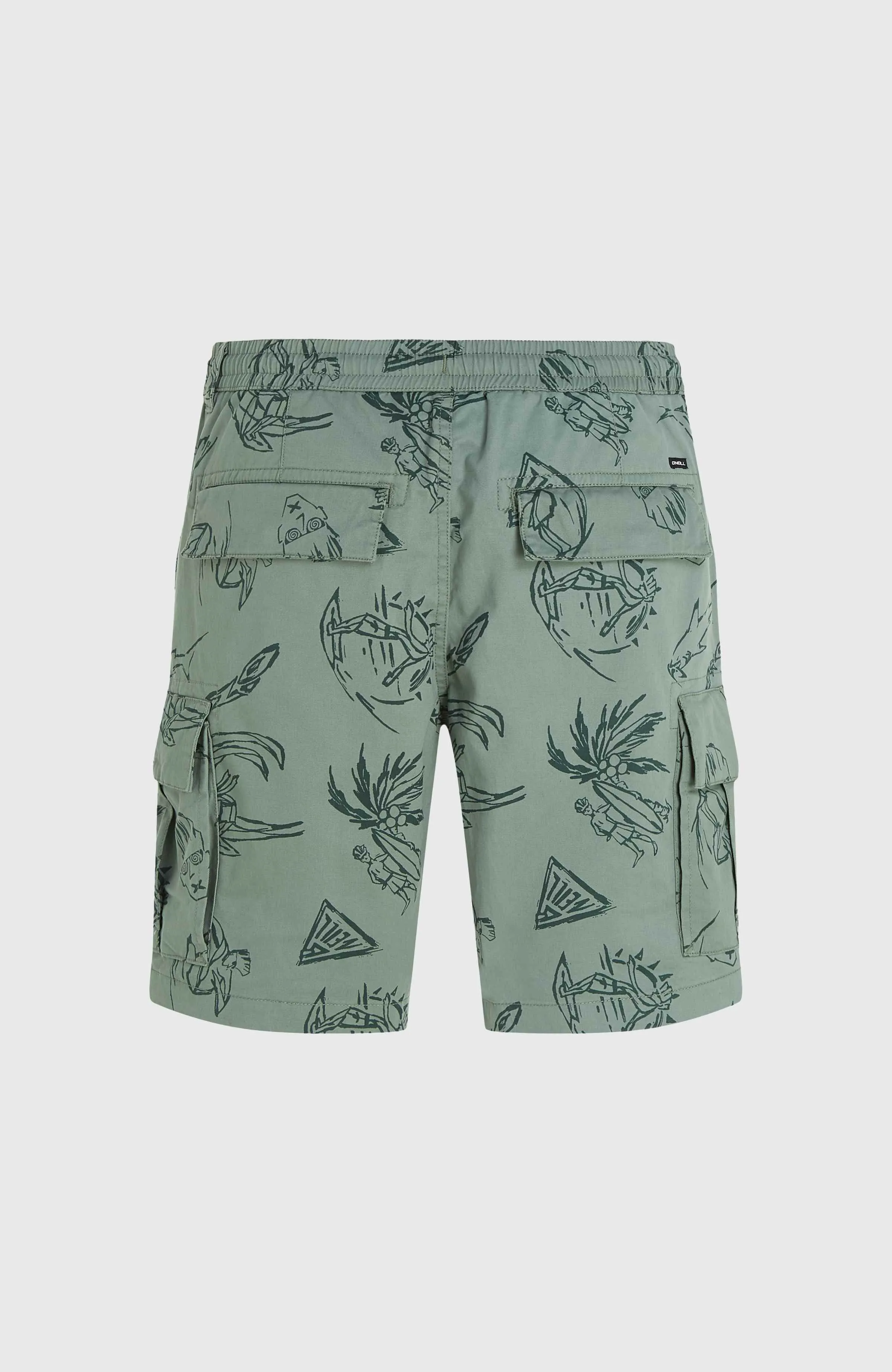 Essentials Cargo Shorts | Green Vintage Surfer