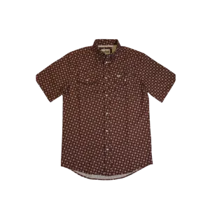 Ferrell Men's The Donics Snap Print Shirt