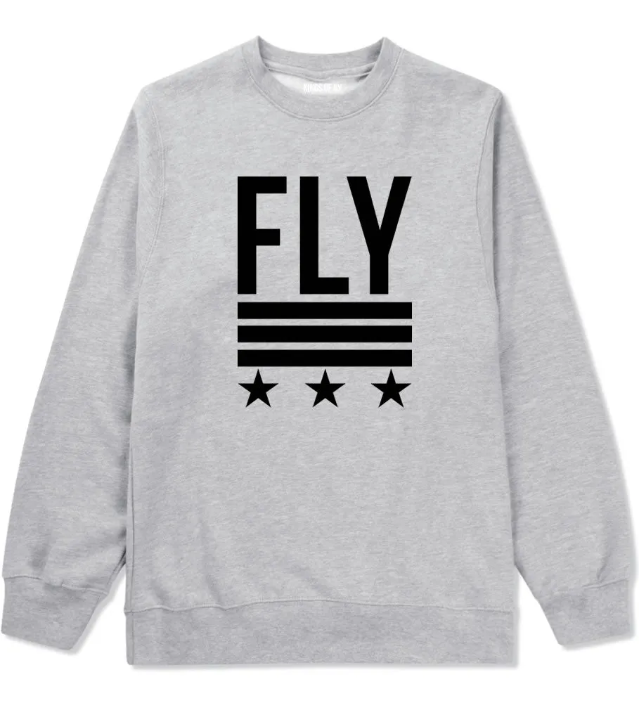 Fly Stars Crewneck Sweatshirt