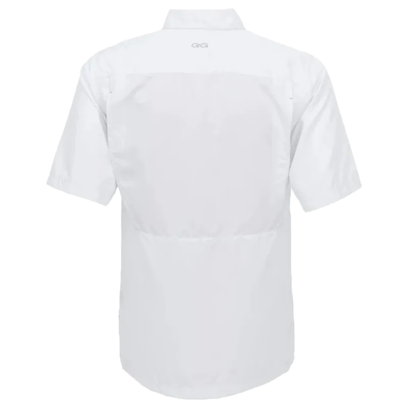 Gameguard Men's Microfiber White Short Sleeve Shirt - Extra Big