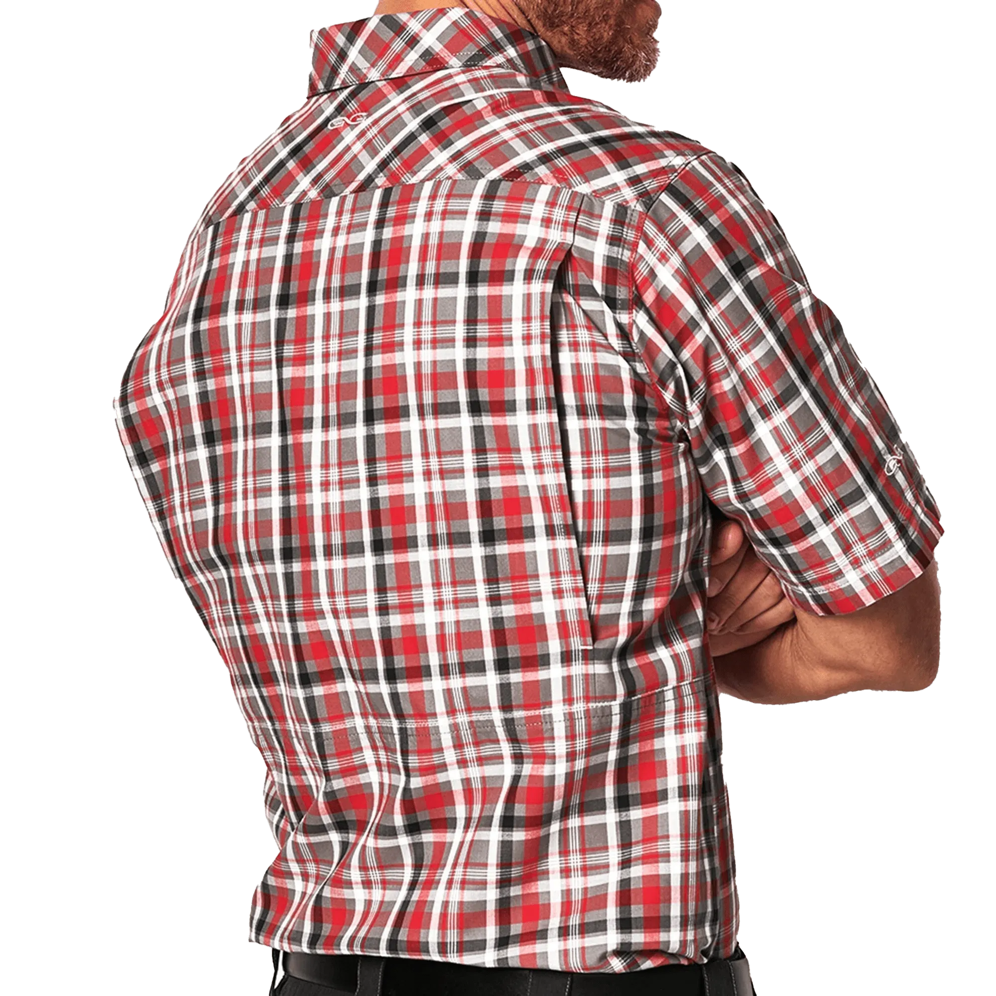 Gameguard Men's Plaid Red Shirt