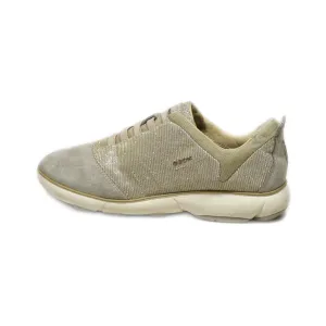 Geox Respira Low-Top Sneakers Fabric Grey Colour For Women