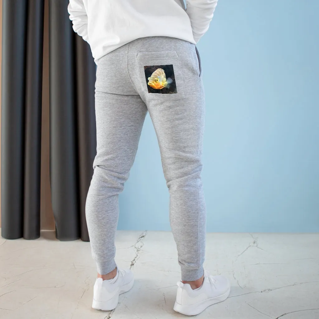 Grey Fish Premium Fleece Joggers