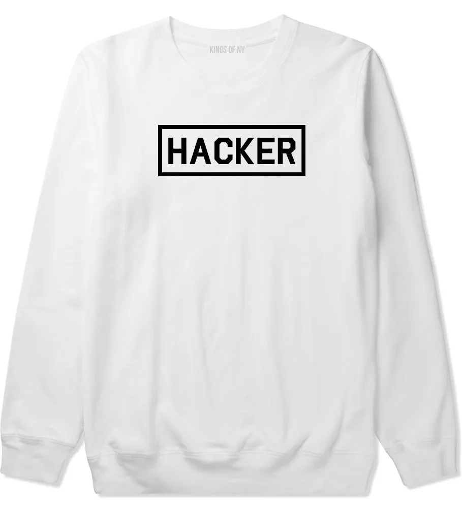 Hacker Computer Programmer Mens Crewneck Sweatshirt