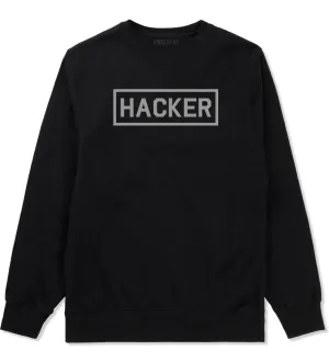 Hacker Computer Programmer Mens Crewneck Sweatshirt