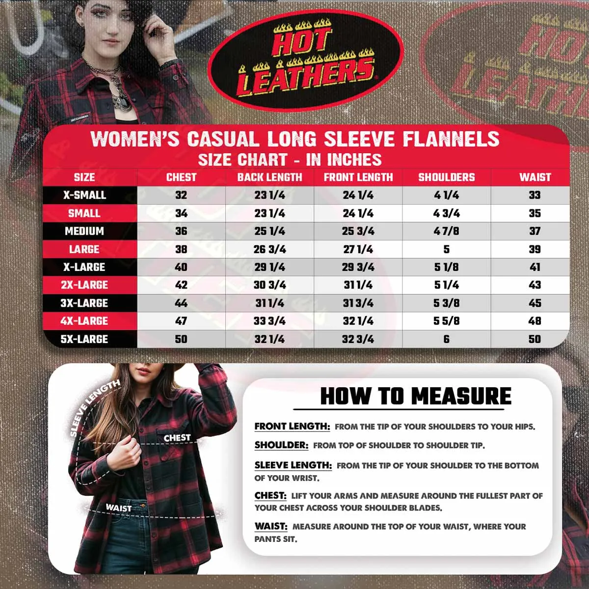 Hot Leathers FLL3010 Ladies Purple, White and Black Long Sleeve Flannel Shirt