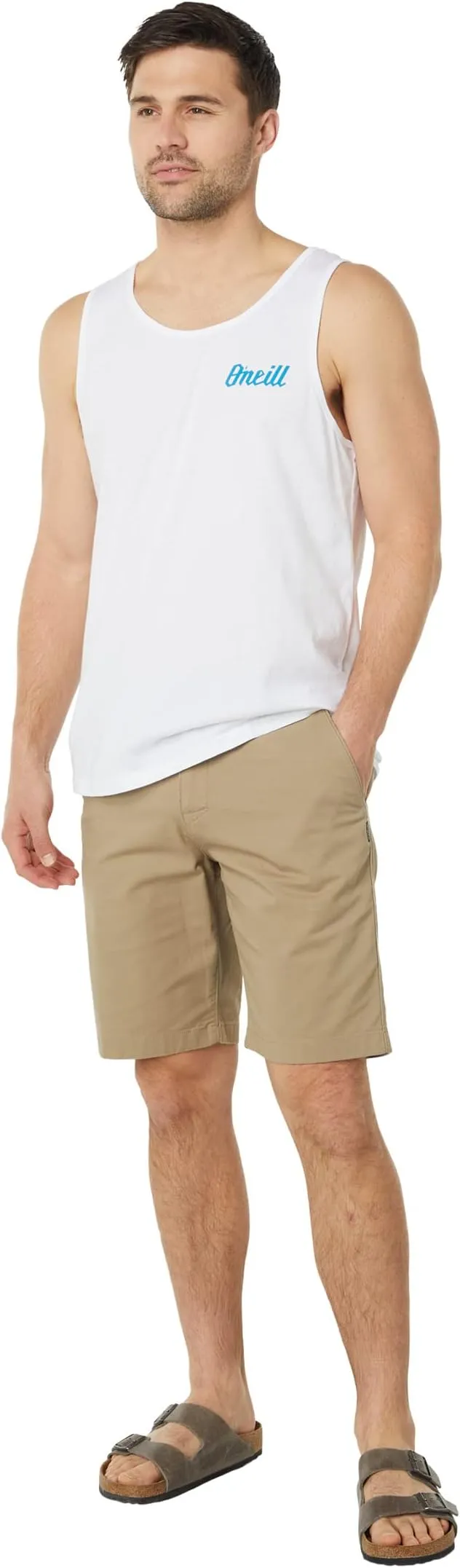 Jay 20" O'Neill Stretch Walking Shorts, Khaki