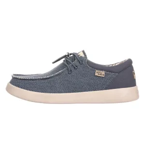 KickBack Men's Slip On Shoes - Haven Woven Canvas Navy