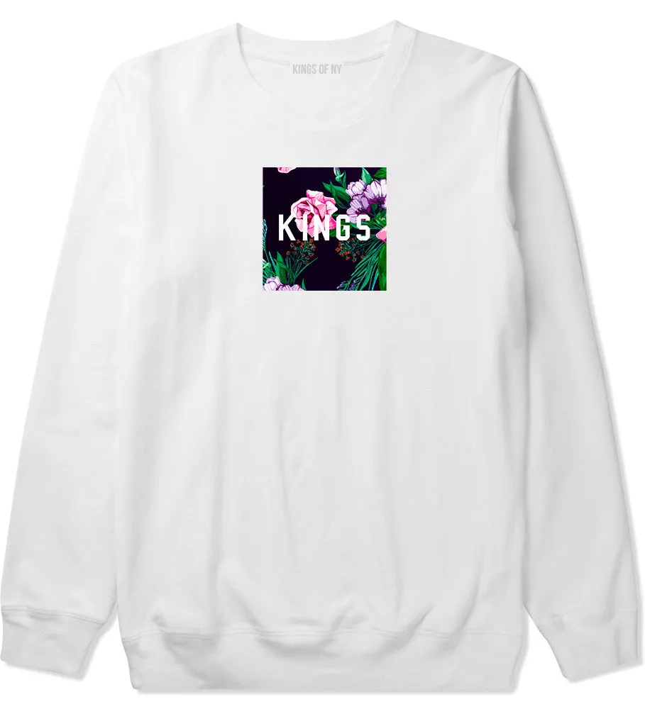 KINGS Floral Box Crewneck Sweatshirt