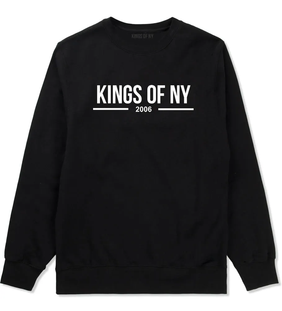 Kings Of NY 2006 Logo Lines Crewneck Sweatshirt