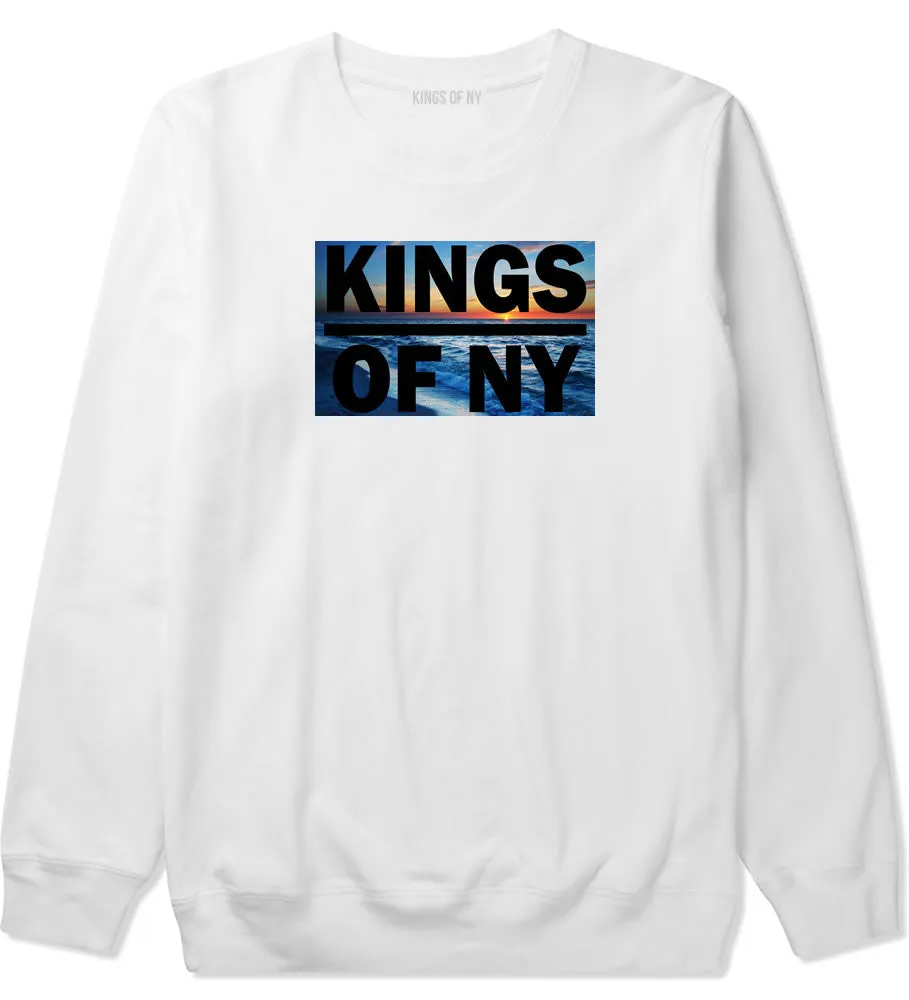 Kings Of NY Sunset Boys Kids Crewneck Sweatshirt