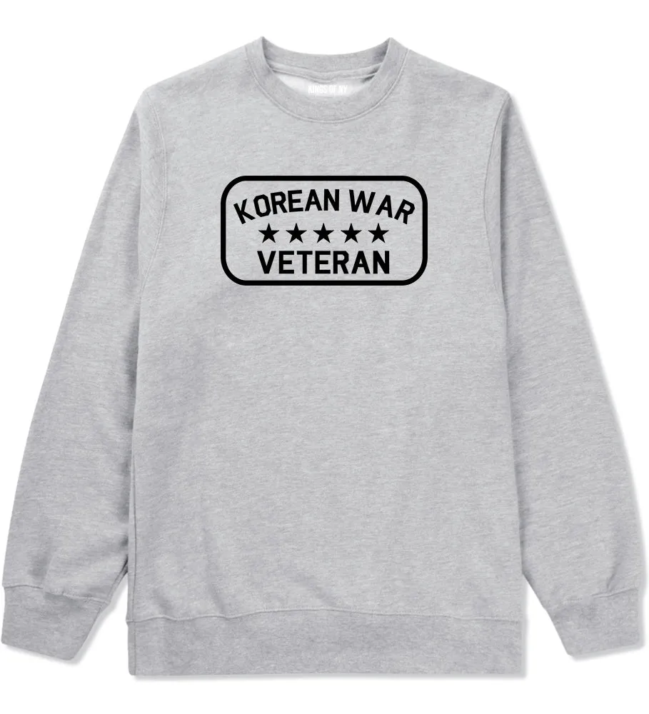 Korean War Veteran Mens Crewneck Sweatshirt