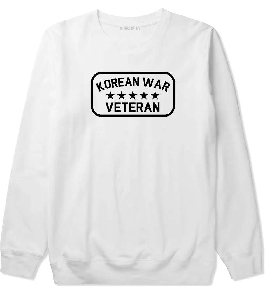 Korean War Veteran Mens Crewneck Sweatshirt