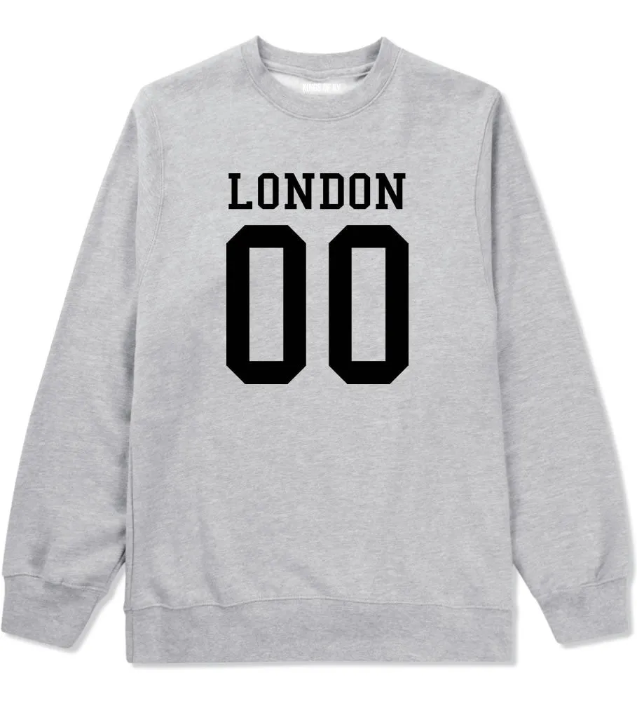 London Team 00 Jersey Crewneck Sweatshirt