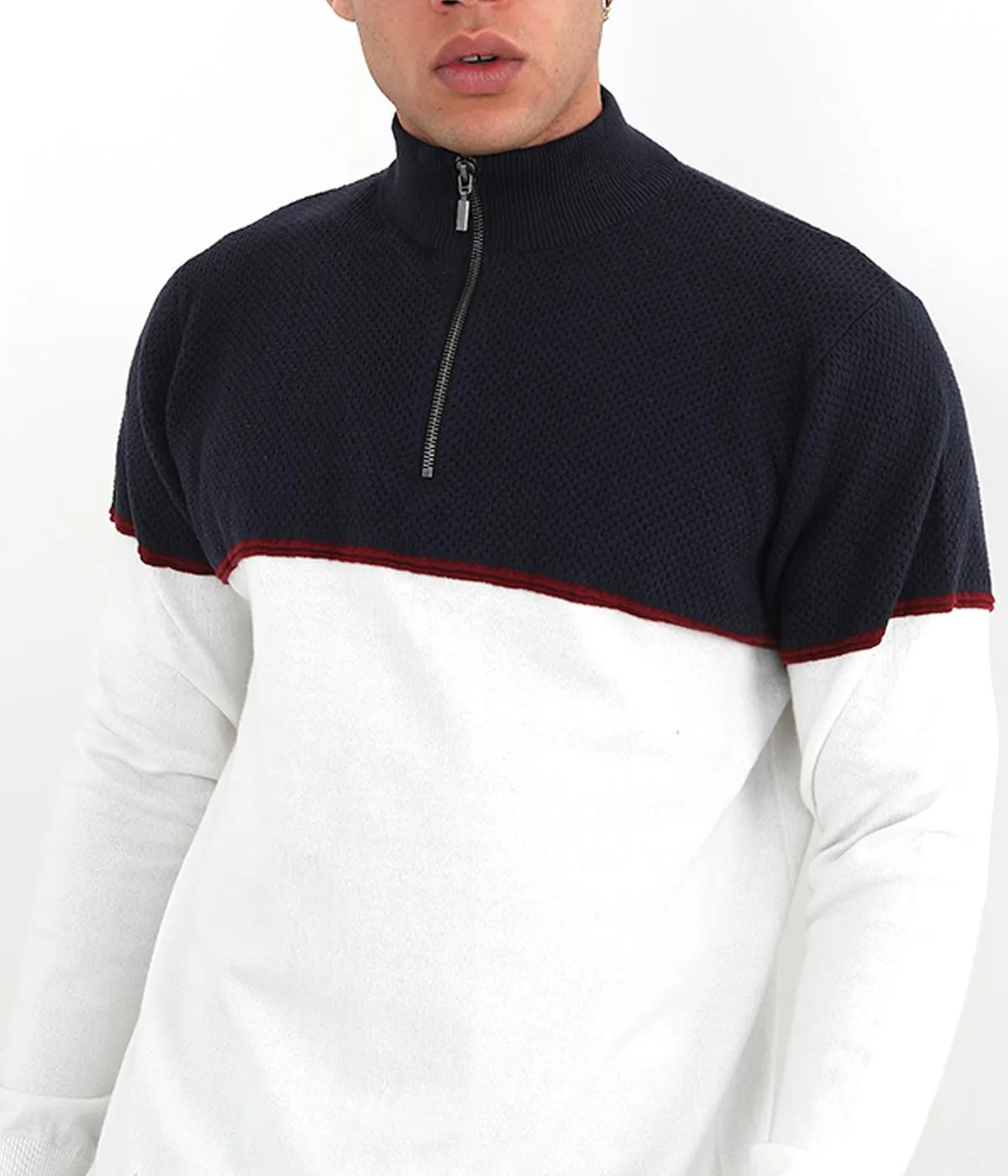 Mens High Neck Sweatshirts