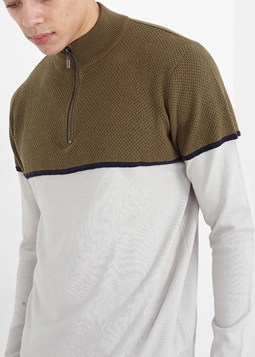 Mens High Neck Sweatshirts