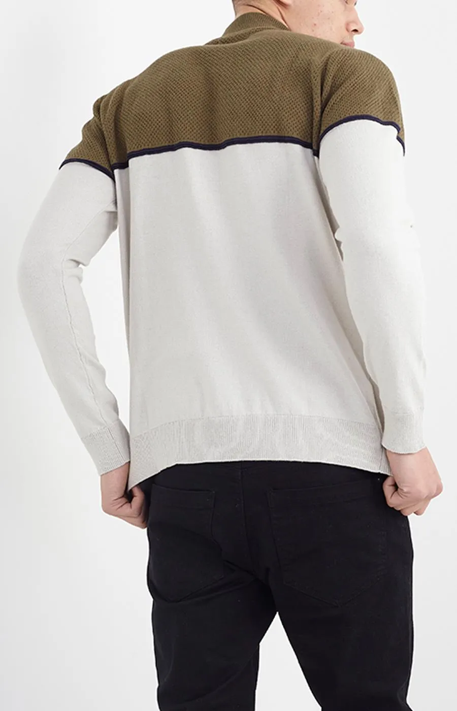 Mens High Neck Sweatshirts