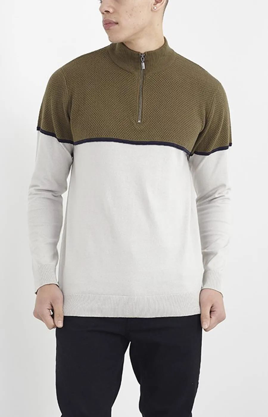 Mens High Neck Sweatshirts