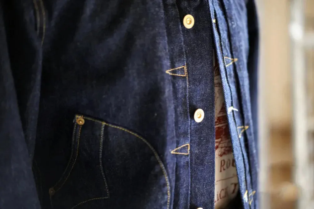 Men's Indigo Selvedge Denim Jacket