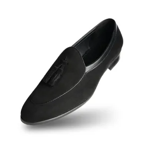 Monkstory Tassel Slip-Ons - Black