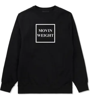 Movin Weight Hustler Boys Kids Crewneck Sweatshirt